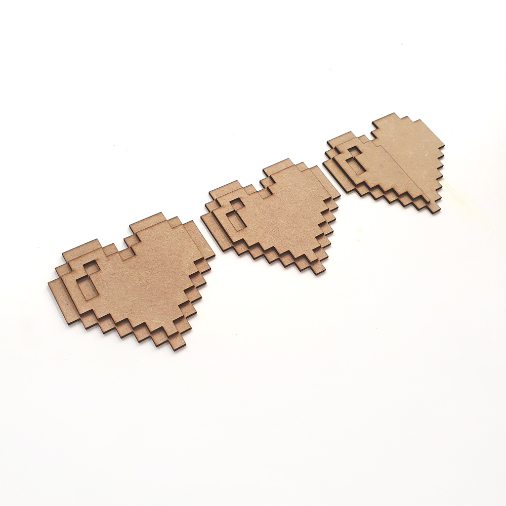 Game Hearts - MDF